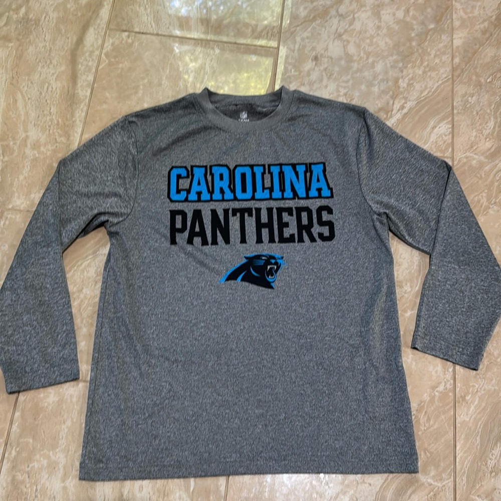 NFL Carolina Panthers gray shirt